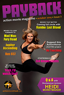 Payback action movie magazine issue 3 October 2014