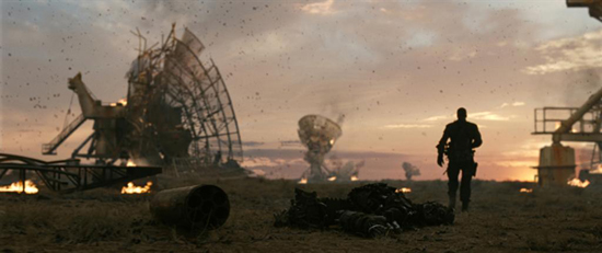 Terminator Salvation battlefield
