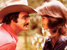 Burt Reynolds and Sally Field