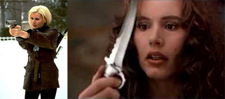 Genna Davis in The Long Kiss Goodnight