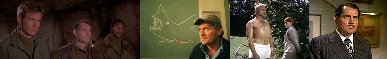 Robert Shaw collage of roles played