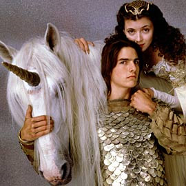 Tom Cruise in the movie Legend