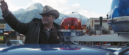 Brian Dennehy as Sheriff Teasle in First Blood