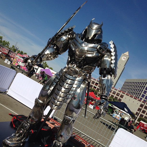 The Wolverine's Silver Samurai robot at ComicCon