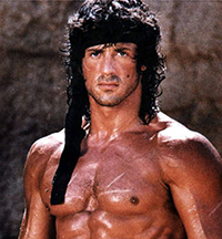 action movie god Sylvester Stallone