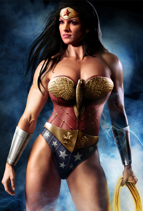 Gina Carano as Wonder Woman