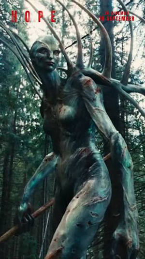 Alicia Vikander as J'aur in Hope movie 2026