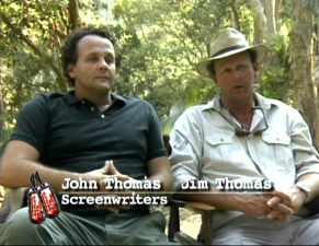 Predator movie screenwriters brothers John Thomas and Jim Thomas
