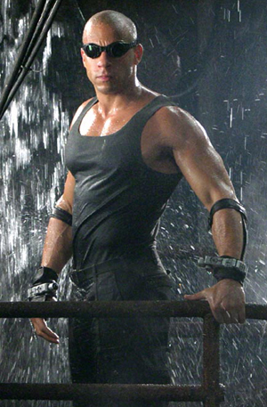 Vin Diesel in The Chronicles of Riddick