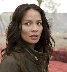 Terminator Salvation Moon Bloodgood as Blair Williams face shot