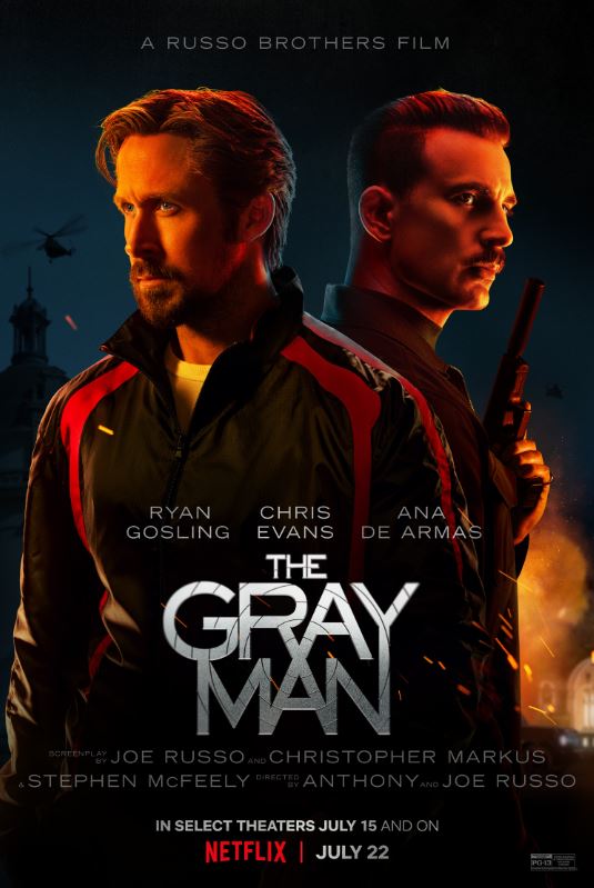 The Gray Man 2022 movie poster