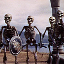 Jason and The Argonauts creature-armed skeletons