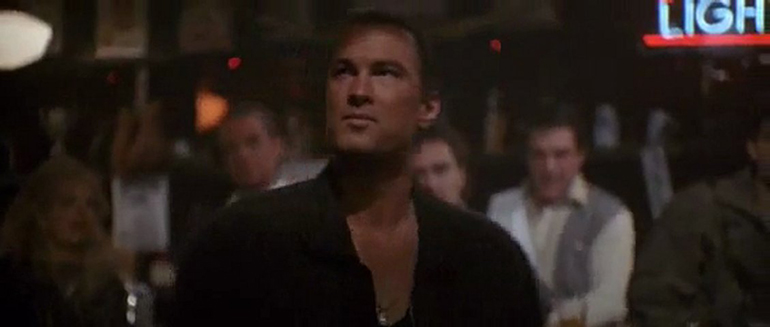 Steven Seagal in Out For Justice asks Anbody Seen Richie