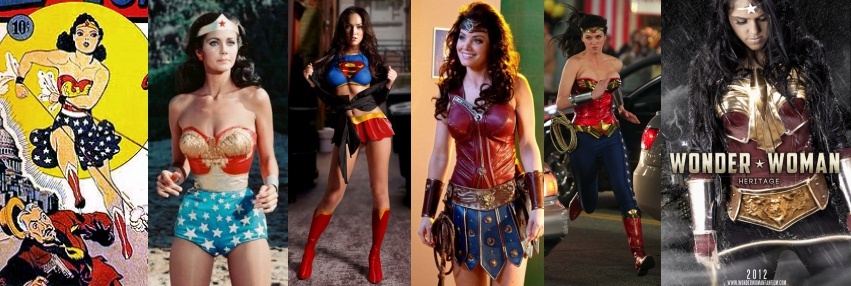 Wonder Woman collage