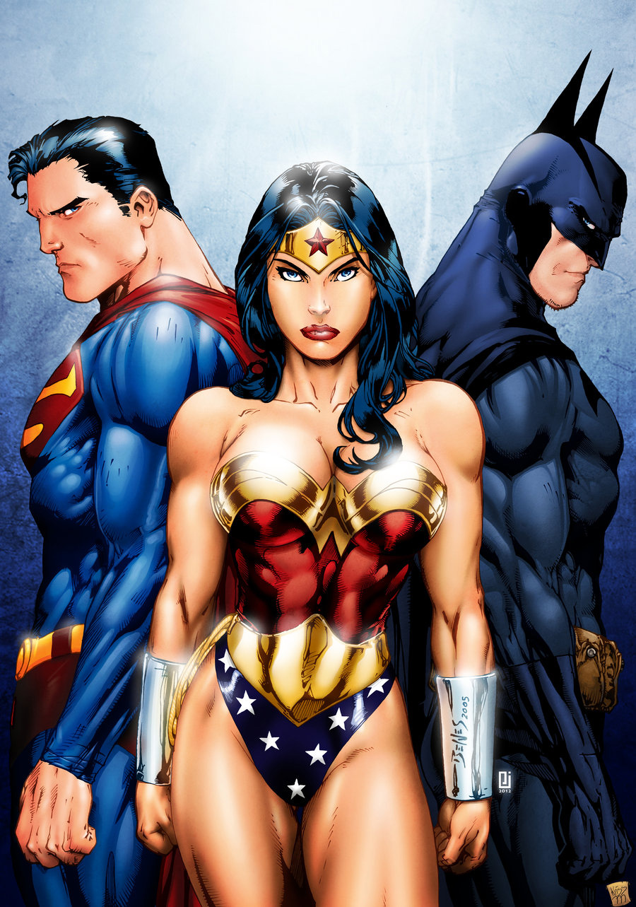 Superman Wonder Woman Batman